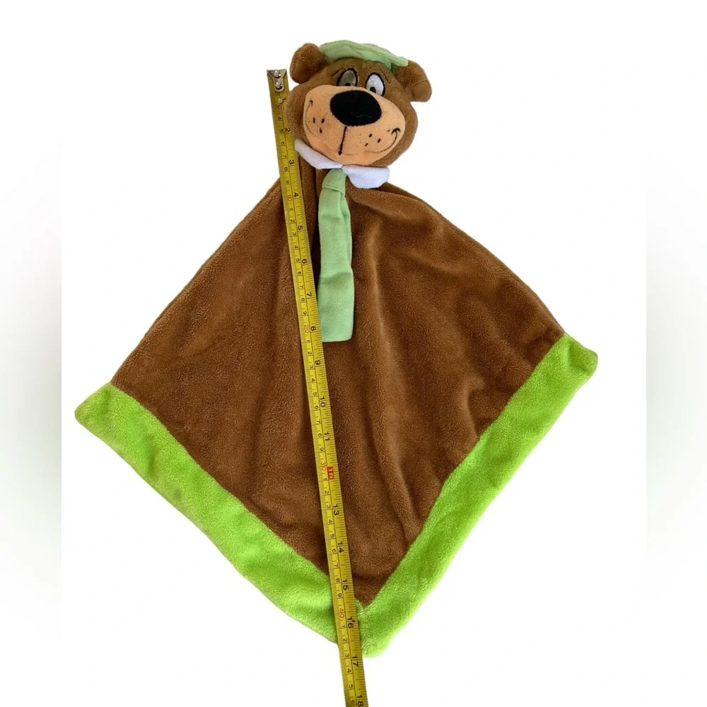 Yogi Bear Lovey Security Blanket Plush Brown Green Leisure Systems HB - Picture 6 of 8
